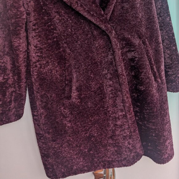 Michael Kors Burgundy Coat - BRAND NEW XS - Picture 2 of 10